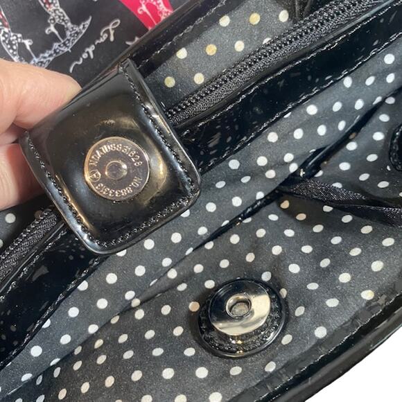 Lulu Guinness London Scottie Dog Shoulder Bag Small Tote Women - Picture 10 of 12